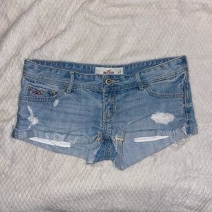 Hollister Low-Rise Denim Shorts